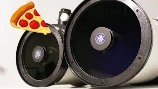 Light Gathering Power (and Pizza!) Comparison Calculator