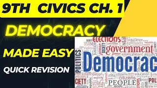 Why Democracy Matters? | Class 9 Civics👍👍