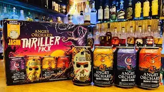 Angry Orchard Thriller Pack Review. NEW!!!!! Angry Orchard Hard Cider. Happy Halloween 🎃 