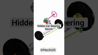 Steering Linkage System Made Simple!#CarMechanics #EngineeringExplained #SteeringSystem #engineering