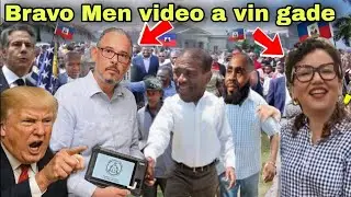 Flash sa konfime vin gade tout Moun Trump Dside Sip&ograve;te ekip Guya Alix Dmityone barbecue f&egrave;