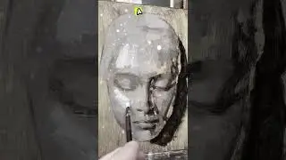 Wait&hellip; That&rsquo;s Not a Statue? This Painting Will Shock You! #paintingart #painting