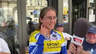 Kanaal Koers GP Jef Scherens 15/8/2021 - Vriendin Arne Marit
