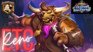 Partida &Eacute;pica con E.T.C Y Reno Dk Control 🔥 HEARTHSTONE