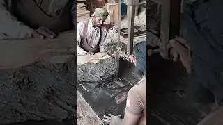 sawmilling skills #wood #teak #woodworking #wooden