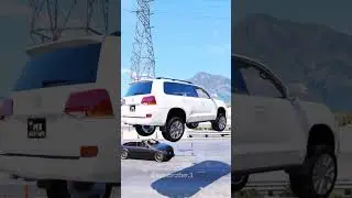 Toyota Land Cruiser V8 accident #apexbrother