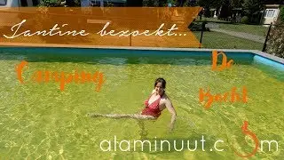 Een IJSKOUDE duik in het zwembad | Jantine vlogt voor Alaminuut.