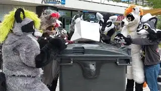 Eurofurence Raccoon and Ringed Tail M&G was the wildest event at the whole #EF29