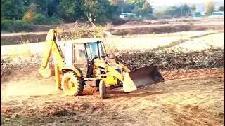 JCB Gadi Se Khet Khodai duston