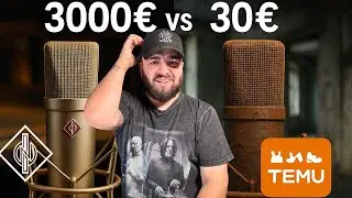 MICROFONO DI TEMU VS U-87 (&euro;30 vs &euro;3.000)