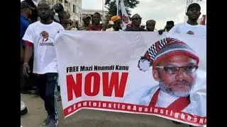Free Nnamdi Kanu Protest Live In Abuja -- Led By Omoyele Sowore -Part 1