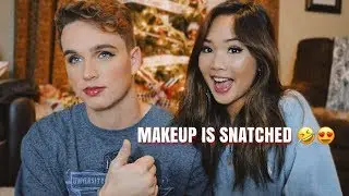 GIRLFRIEND DOES BOYFRIEND'S MAKEUP