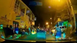 Driving to Linstead Market at Night | Jamaica | Walmos Digital