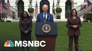 Biden Celebrates Ketanji Brown Jackson's Historic Confirmation To Supreme Court