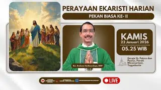 Perayaan Ekaristi Harian - Kamis, 22 Januari 2026 - 05.25 WIB | Paroki Minomartani