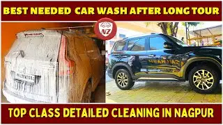 Best Detailed Wash for my Scorpio N Black 4x4 AT in Nagpur after Mumbai Tour | Ft. Deer Auto Group