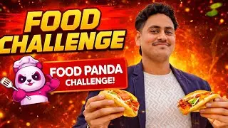 🍔🍕Food panda challenge ki first video and first challenge video 🙏🏻👍🏻😁🌮🌭🍔