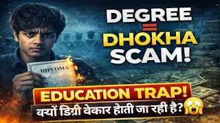 Education Trap: क्यों डिग्री बेकार होती जा रही है (documentry)