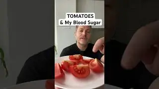Tomatoes and my blood sugar. #bloodsugar #insulinresistance #glucoselevels #tomatoes