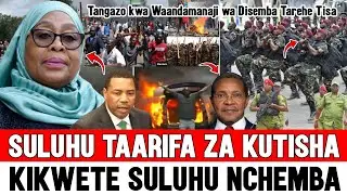 🔴Samia Suluhu Atoa Taarifa za Kutisha kwa Maandamano Tarehe 9 Disemba, Nchemba Kikwete Onyo Kali Leo