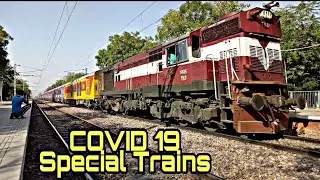 COVID - 19 Special Trains Towards DELHI - REWARI Section.