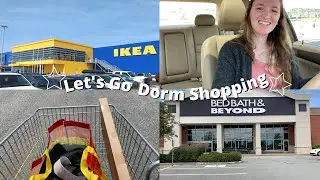 Freshman Dorm Room Shopping Vlog 2021 | Places to Shop in Canada for your Dorm Room