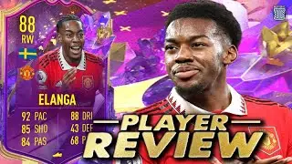 88 FUTURE STARS ELANGA PLAYER REVIEW! FUT FUTURE STARS - FIFA 23 ULTIMATE TEAM