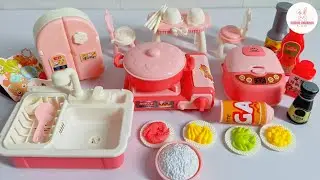 Satisfying With Unboxing Cute Kitchen Toy | ASMR Toy Review (No Music) | Pink Dream TV #6