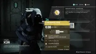 Destiny 2 Xur location & What he brought 3/15/2019