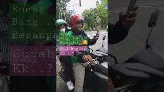 Driver nya Ramah Dan Murah Senyum, Customer nya nyaman #driver #ojol #grab #gojek #ramah #shorts