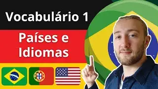 Vocabulário em Alemão 1 | Países e idiomas | Explicado por um alemão | Aula de Alemão com nativo