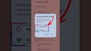 Set Auto Download Quality on Whatsapp! 📲 #shorts #whatsapptricks