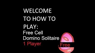 How to play Free Cell #dominogames  #solitaire