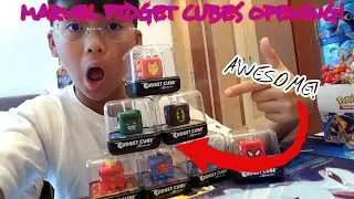 AMAZING MARVEL FIDGET CUBES OPENING!!!||*crazy*