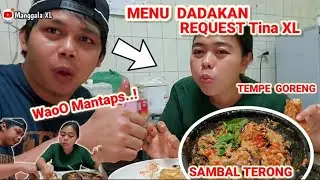 SAMBAL TERONG GORENG TELUR..!MENU DADAKAN REQUEST Tina XL