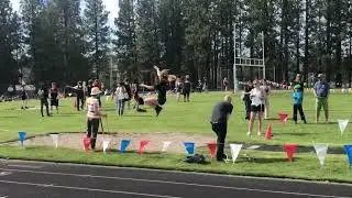 16&rsquo;1 PR at Cascade track meet