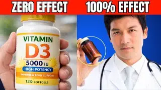 PERSONNES &Acirc;G&Eacute;ES, vous prenez la vitamine D de la MAUVAISE fa&ccedil;on ! (Explications d'un m&eacute;decin)