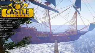 Pirate Ship Cleanup & Puzzles | Castle Flipper Gameplay | Part 2