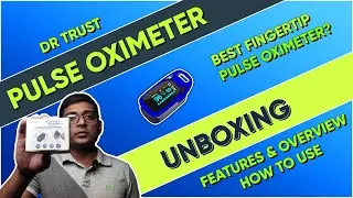 Dr Trust Pulse Oximeter | Pulse Oximeter Unboxing in Hindi | Best Pulse Oximeter | How to Use