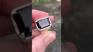 Bold Garnet ring