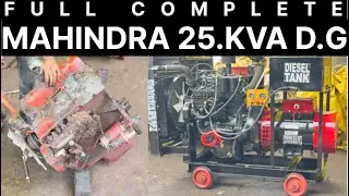 Generator full complete 25.KVA Mahindra 1/3 phase | (M.P) indore | @ARSHAD_D.G_SET #generators