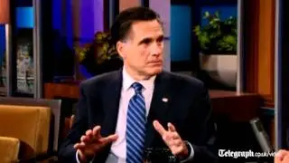 Mitt Romney tells Jay Leno he'd be happy to have Rick Santorum as vice president