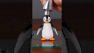Penguin Tube Magic Paints AI ASMR