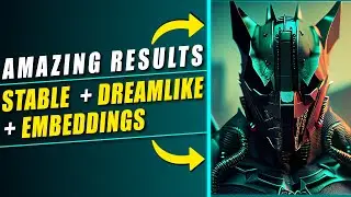 Stable Diffusion 2.1 + Dreamlike diffusion + Embeddings | Amazing Results With Stable Diffusion v2.1