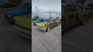 OLD SCHOOL MERCURY WITH A FLAME JOB #car #mercury #fire #flames