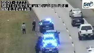 Georgia: Pedestrian On The Road