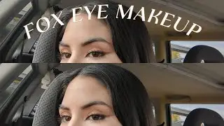 EASY FOX EYE MAKEUP