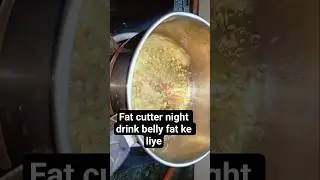 Belly fat cutter night drink#bellyfat #fatloss #ytshorts #shorts @Sunshineshipra