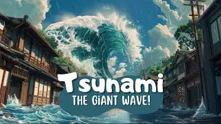 TSUNAMI THE GIANT WAVE #adventure #shortvideo #sains #tsunami 