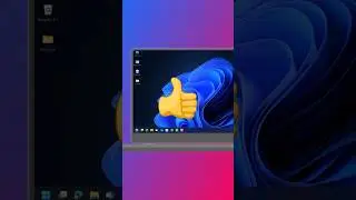 how to resize desktop icons using shortcut buttons #windows #pc